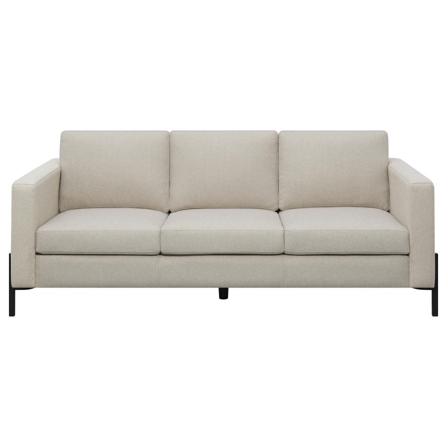 (image for) Tilly Upholstered Track Arm Sofa Oatmeal