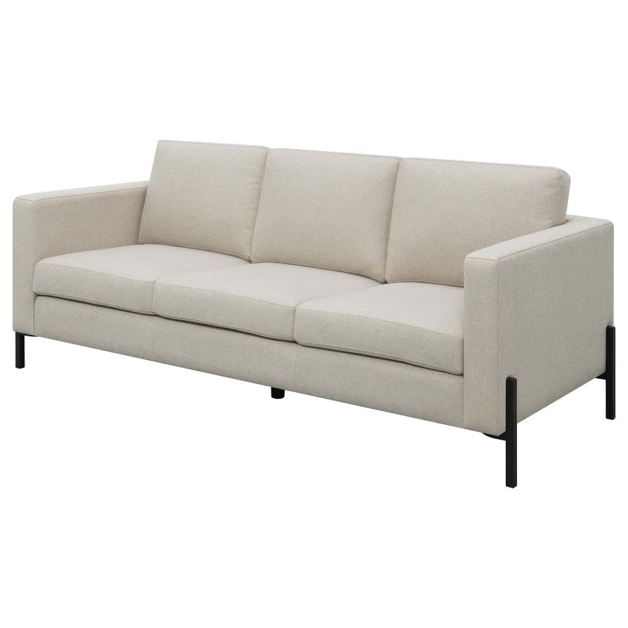 (image for) Tilly Upholstered Track Arm Sofa Oatmeal