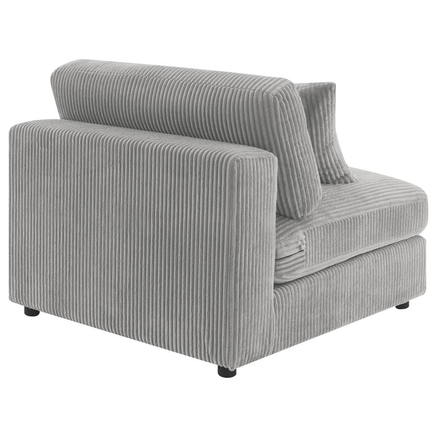 (image for) Blaine Upholstered Armless Chair Fog