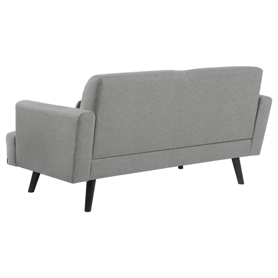 (image for) Blake Upholstered Track Arm Loveseat Sharkskin