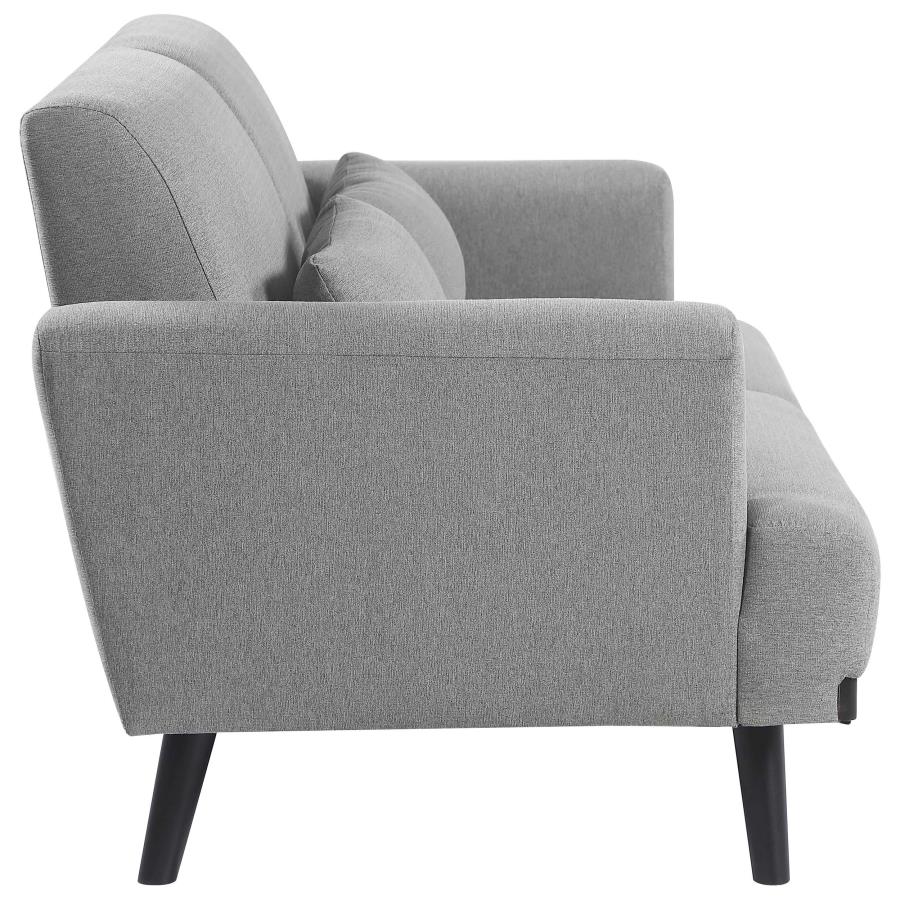 (image for) Blake Upholstered Track Arm Loveseat Sharkskin