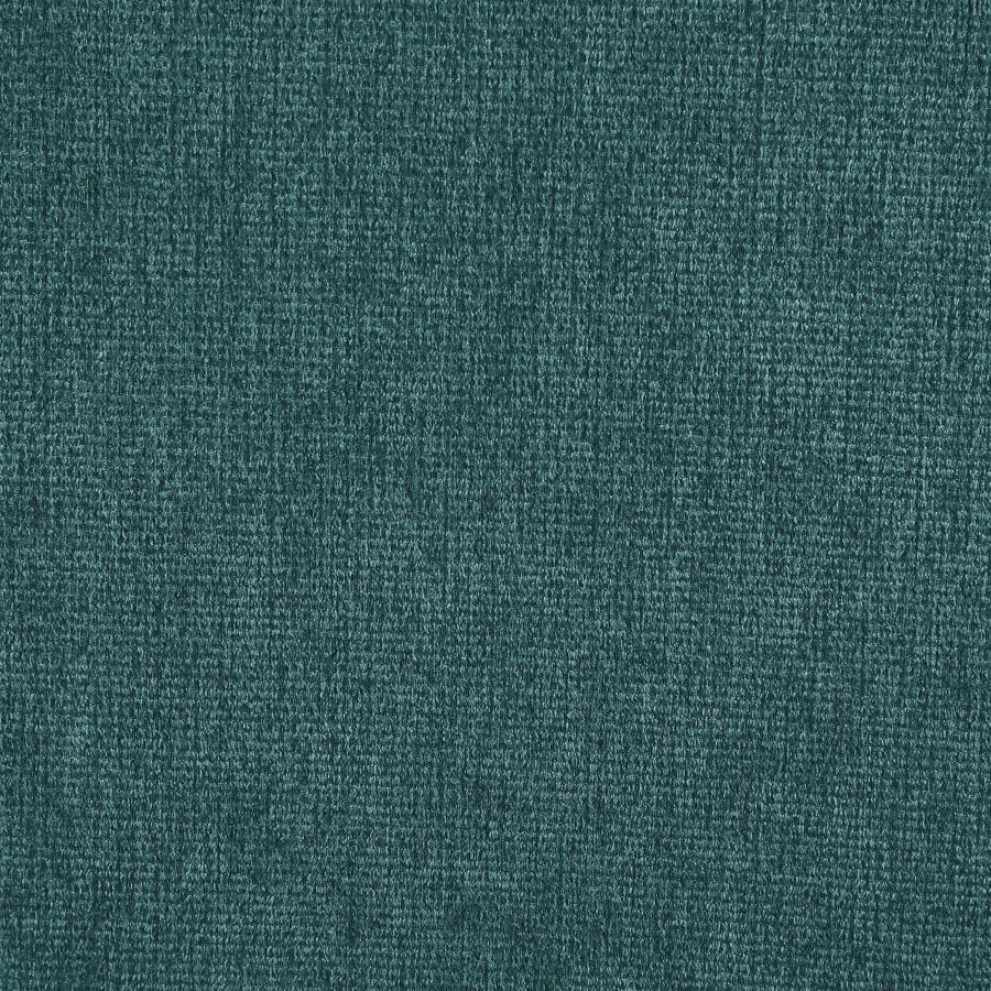 (image for) Acton Upholstered Flared Arm Accent Chair Teal Blue