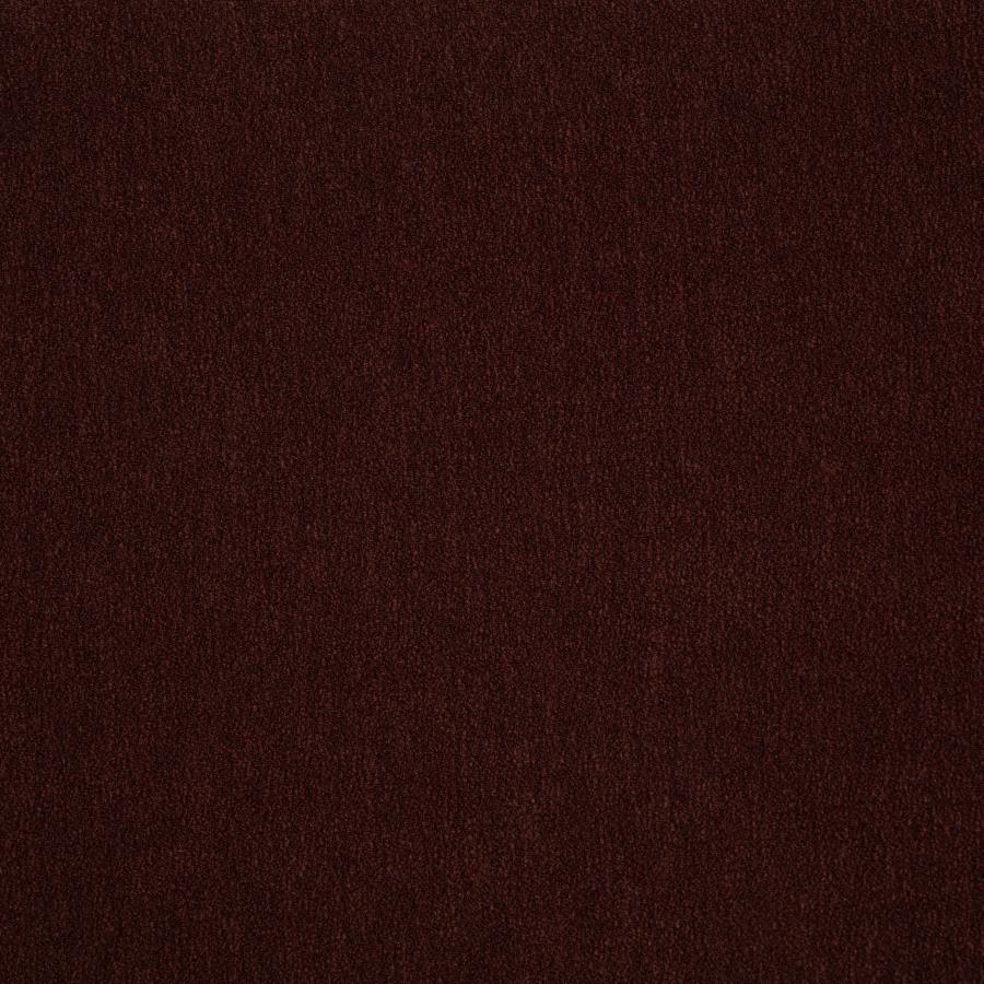 Ruth Fabric Upholstered Track Arm Loveseat Rust Red