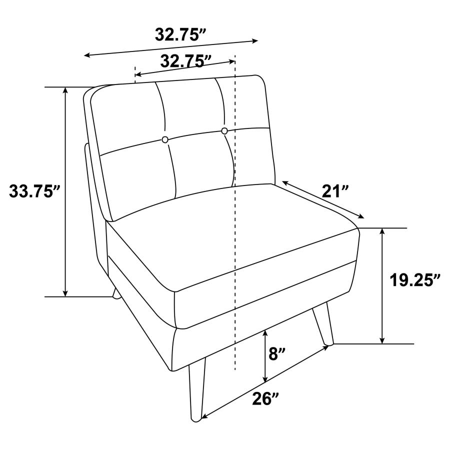 (image for) Churchill 6-piece Upholstered Modular Sectional Sofa Grey