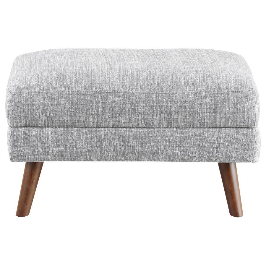 (image for) Churchill Rectangular Upholstered Ottoman Grey