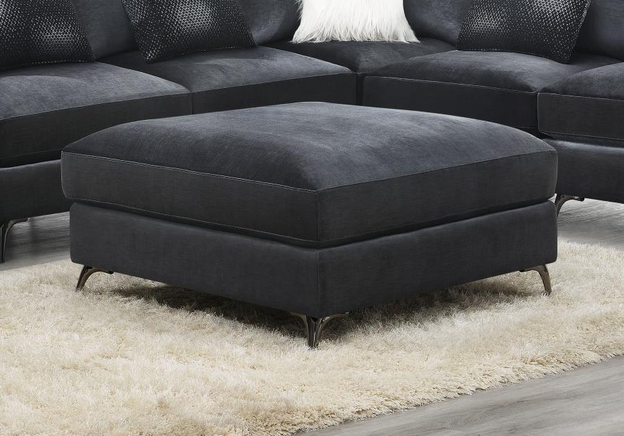 (image for) Schwartzman Modular Ottoman Charcoal