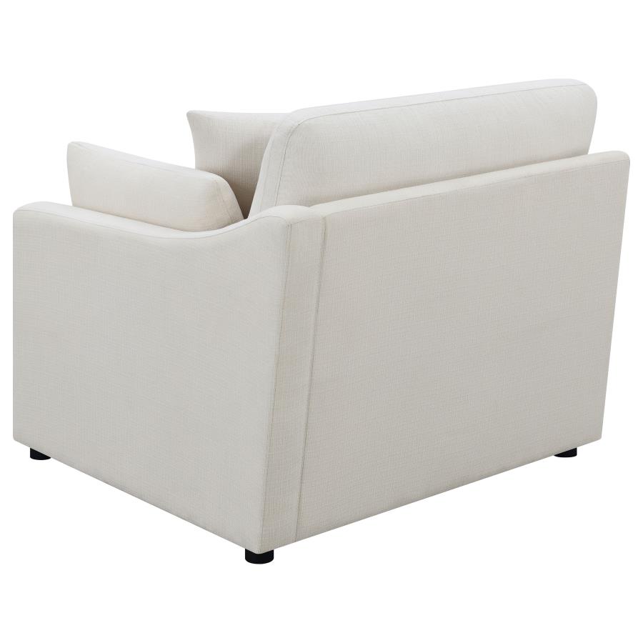 (image for) Hobson Upholstered LAF Chair Ivory