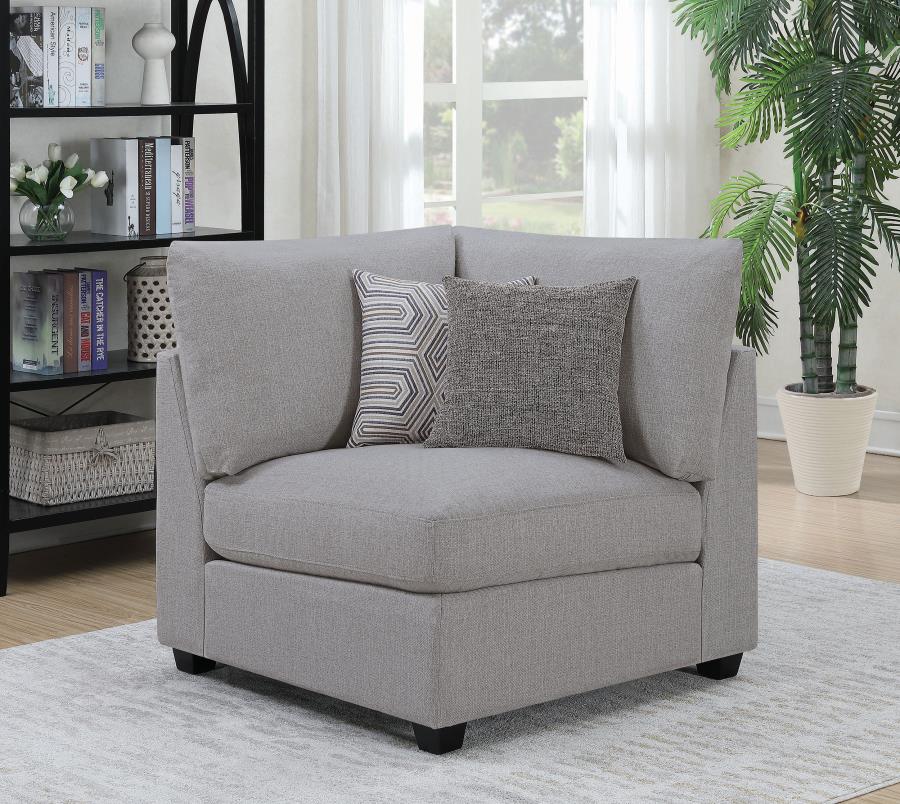 (image for) Cambria Upholstered Corner Grey