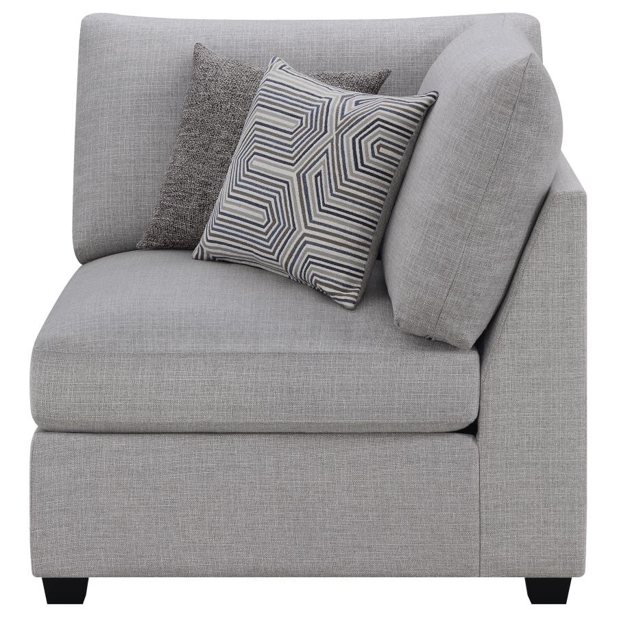 (image for) Cambria Upholstered Corner Grey