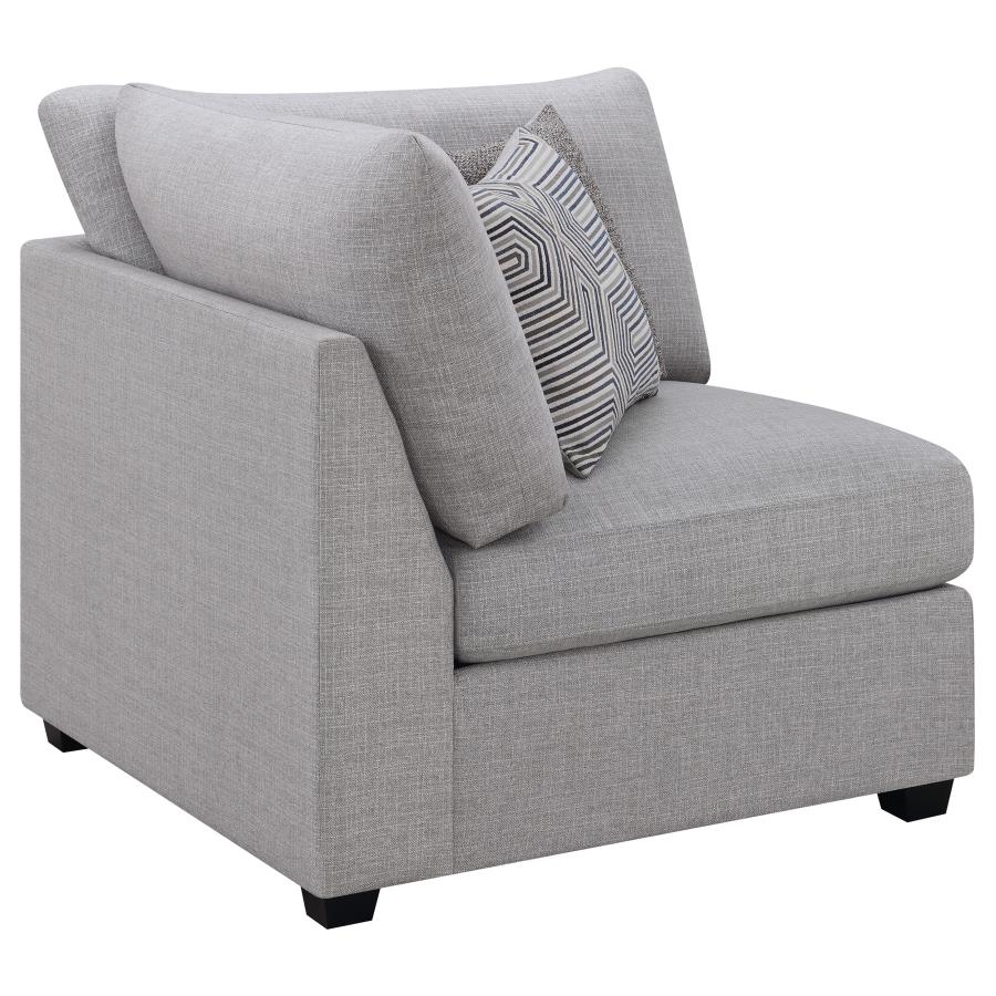 (image for) Cambria Upholstered Corner Grey