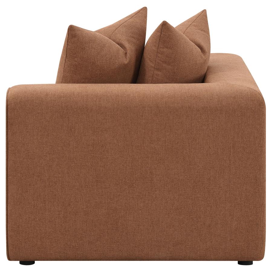 (image for) Jennifer 6-piece Upholstered Modular Sectional Terracotta