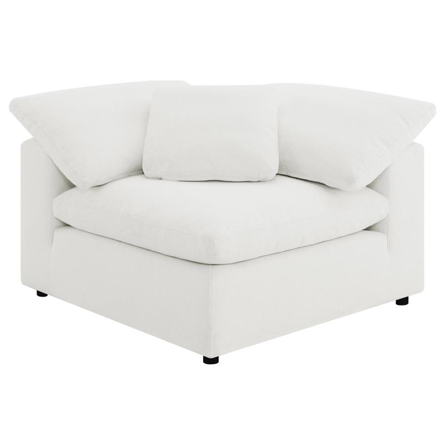 (image for) Raleigh 5-piece Boucle Upholstered Modular Sectional Ivory