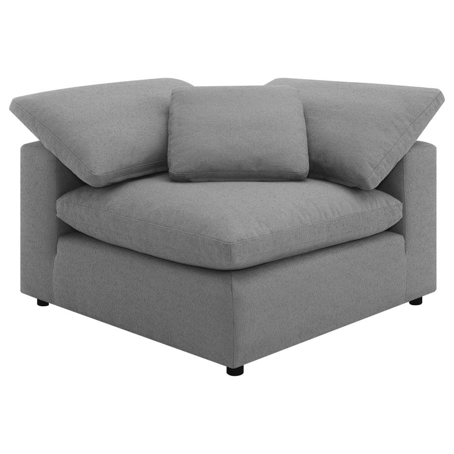 (image for) Raleigh 6-piece Boucle Upholstered Modular Sectional Grey