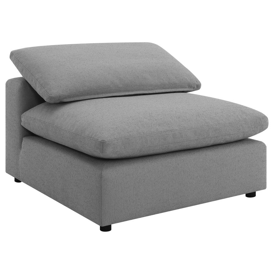 (image for) Raleigh 6-piece Boucle Upholstered Modular Sectional Grey