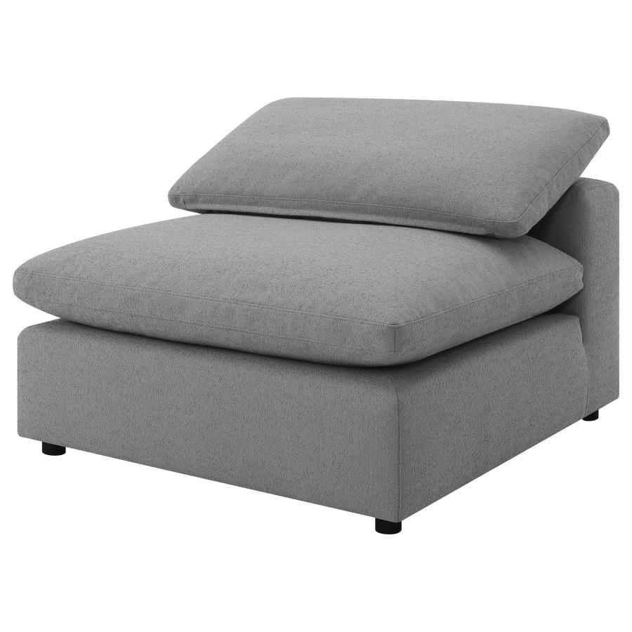 (image for) Raleigh 5-piece Boucle Upholstered Modular Sectional Grey