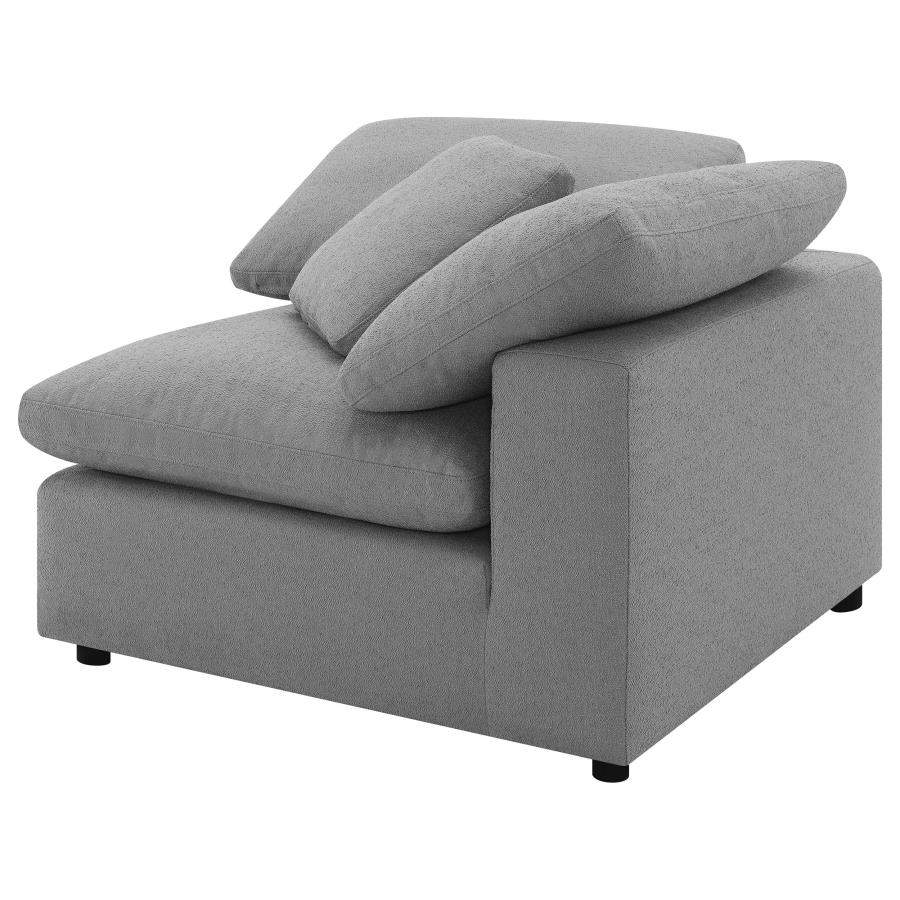 (image for) Raleigh 5-piece Boucle Upholstered Modular Sectional Grey