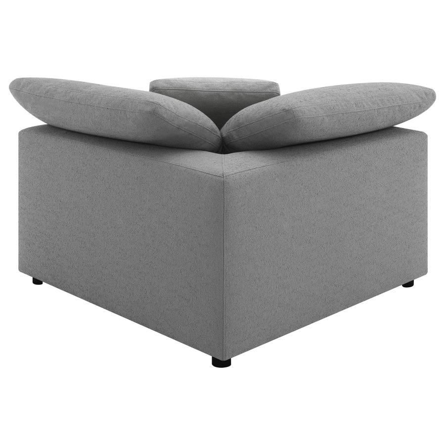 (image for) Raleigh 5-piece Boucle Upholstered Modular Sectional Grey