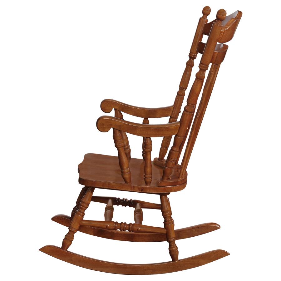 (image for) Aylin Solid Wood Rocking Chair Medium Brown