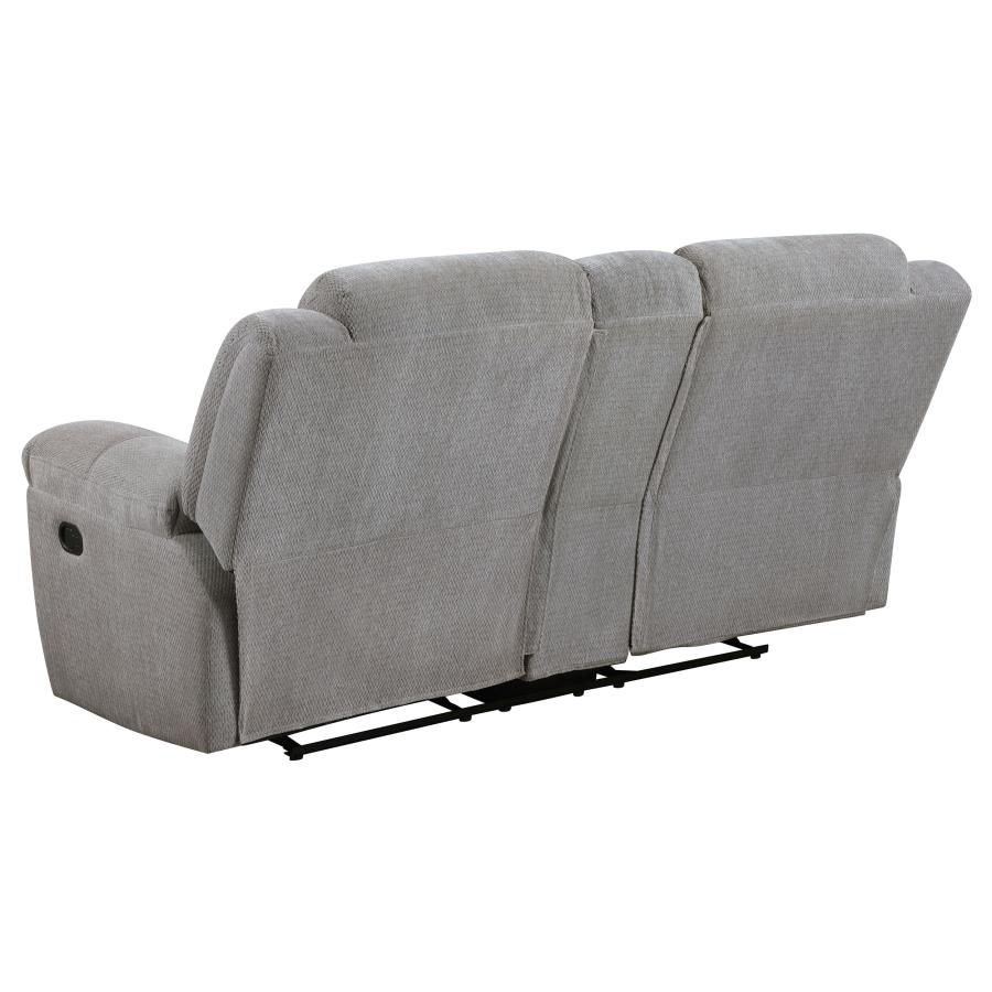 (image for) Gilson 2-piece Chenille Upholstered Sofa Set Grey