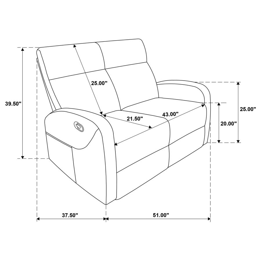 Hamilton Chenille Upholstered Manual Reclining Loveseat Sand
