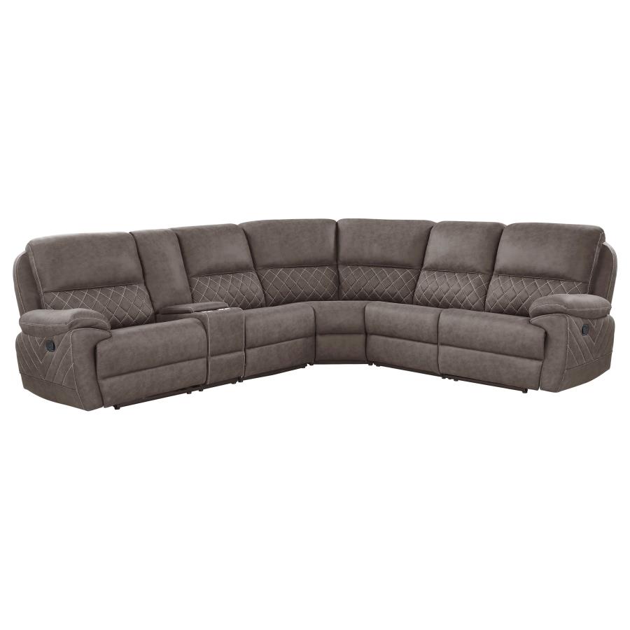 (image for) Variel Modular Sectional Armless Chair Brown