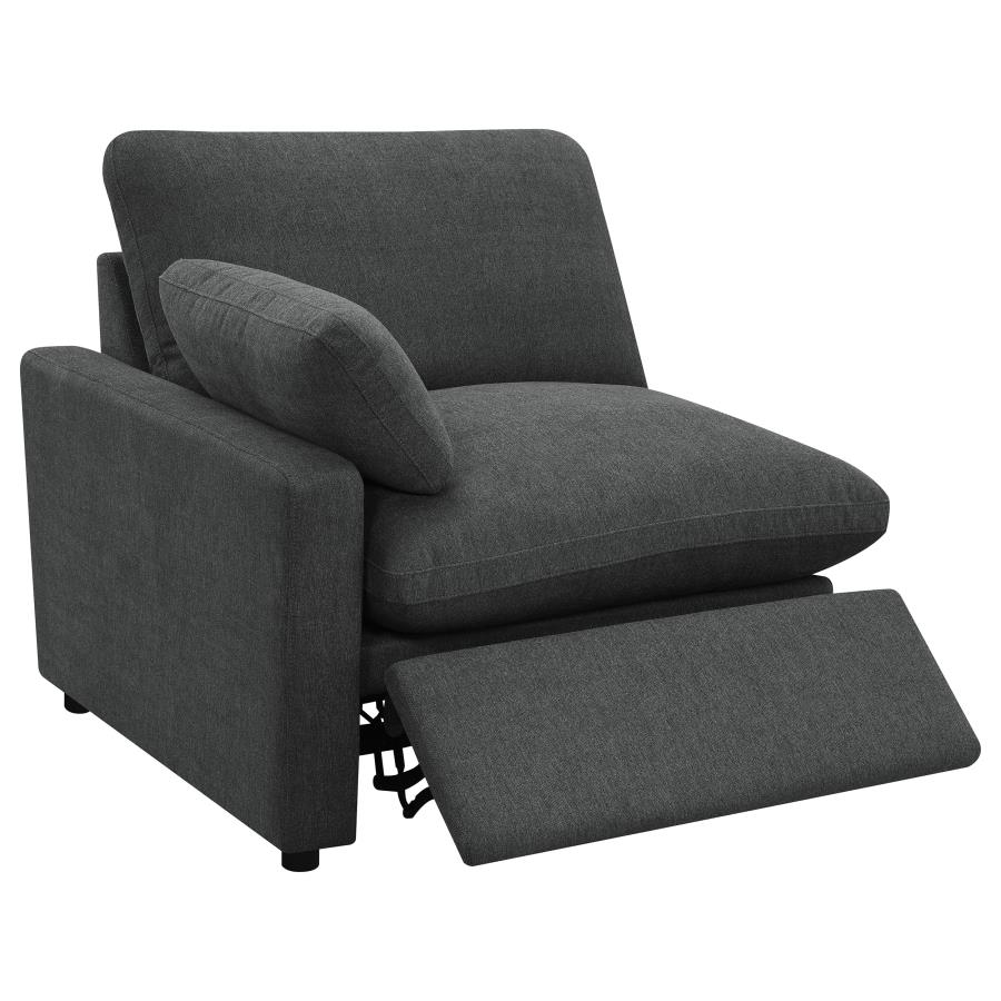 (image for) Collins Modular LAF Power Recliner Dark Grey