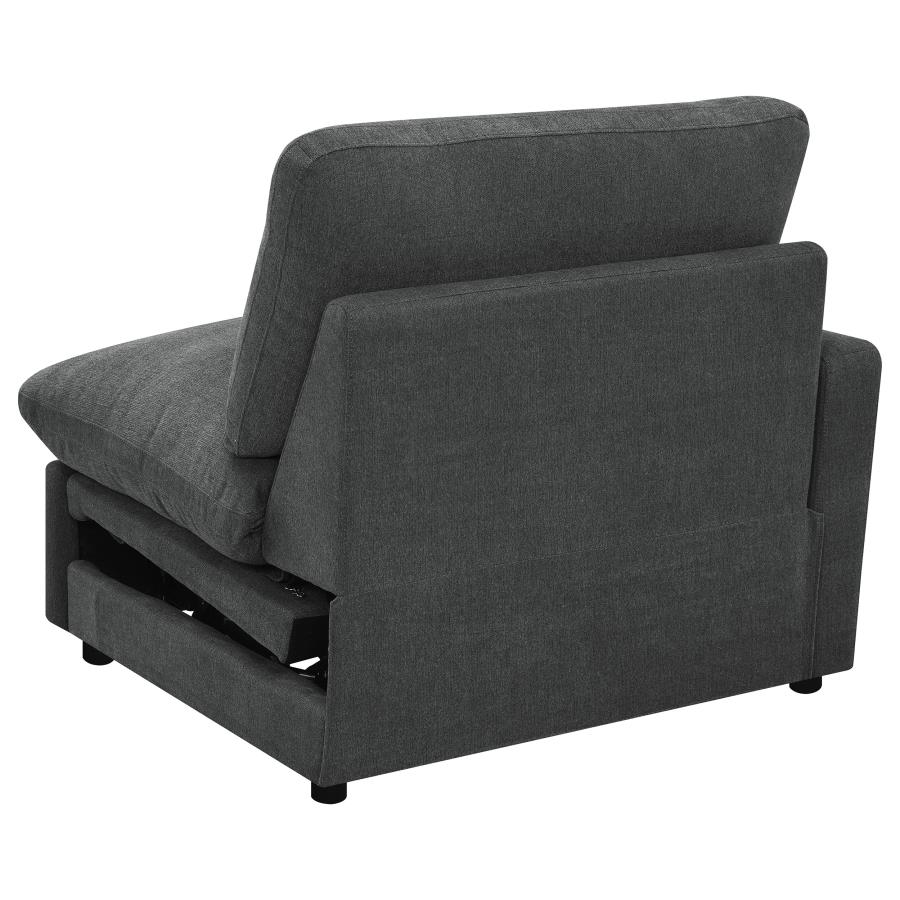 (image for) Collins Modular LAF Power Recliner Dark Grey