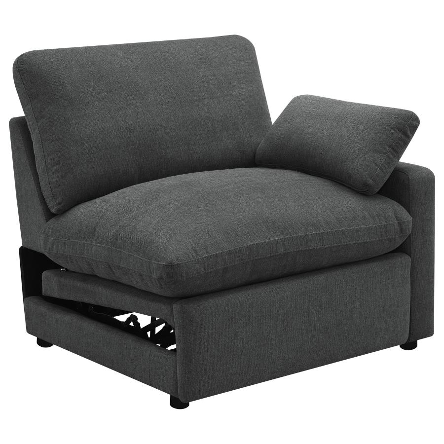 (image for) Collins Modular RAF Power Recliner Dark Grey - Click Image to Close