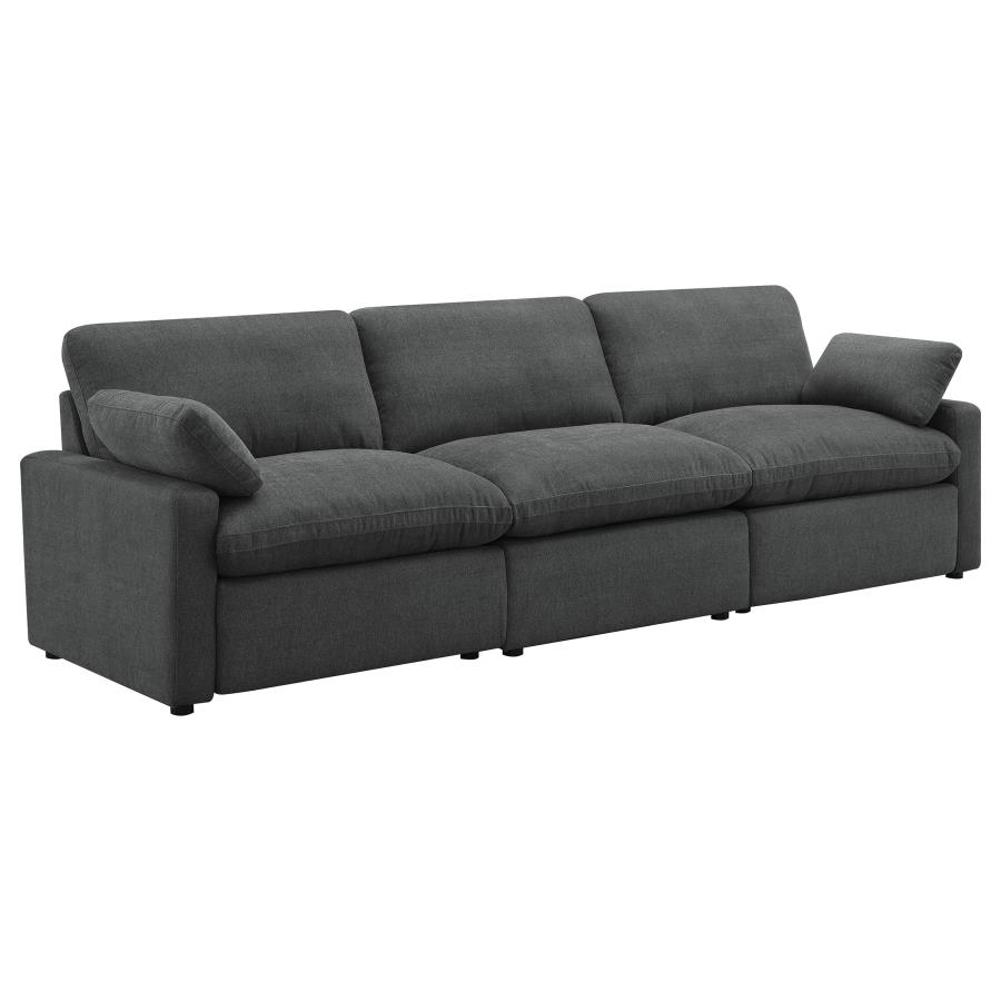 (image for) Collins Modular Power Sofa Dark Grey - Click Image to Close