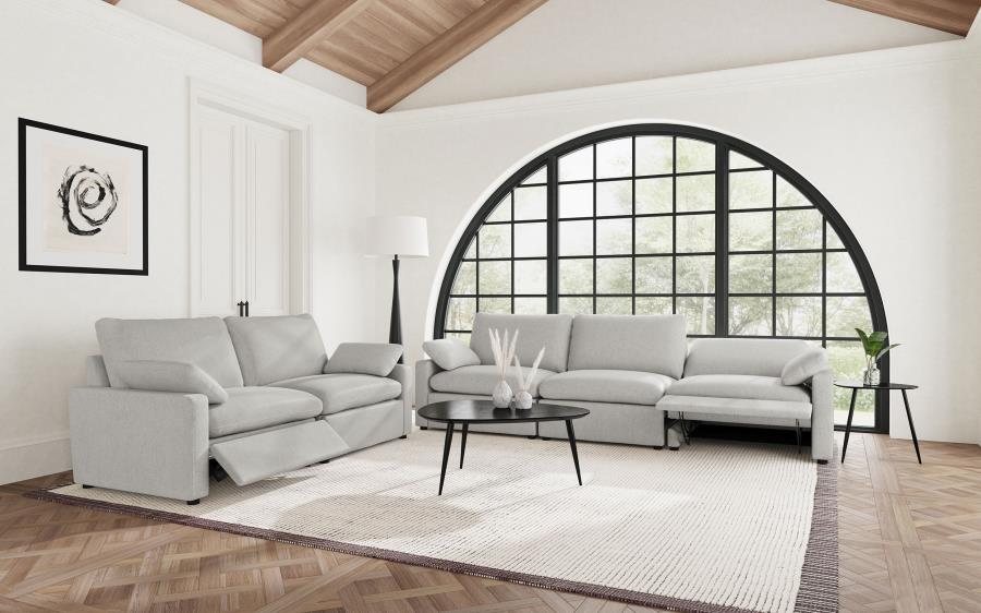 (image for) Collins Modular Power Sofa Grey