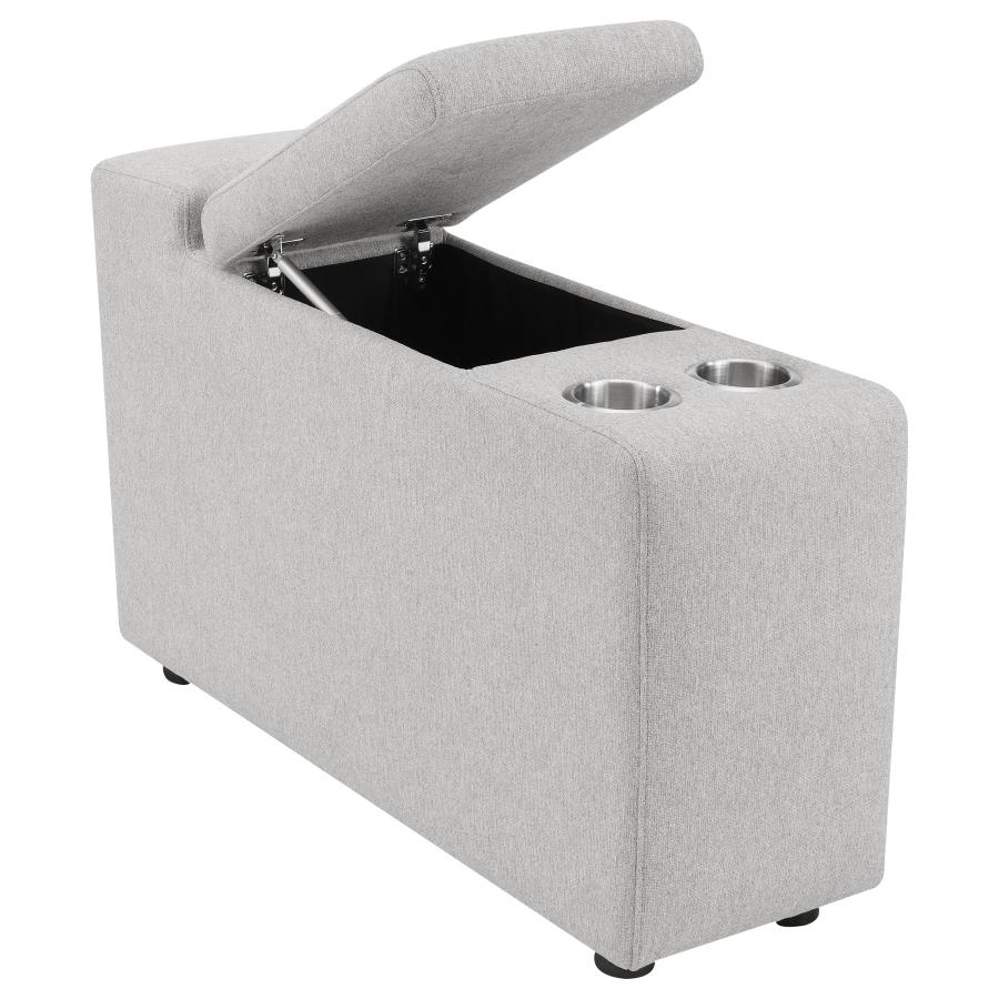Collins 5-Piece Power Reclining Home Theater Seating Grey
