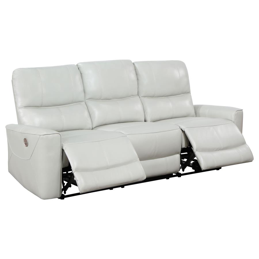 (image for) Greenfield 3-piece Power Reclining Sofa Set Ivory