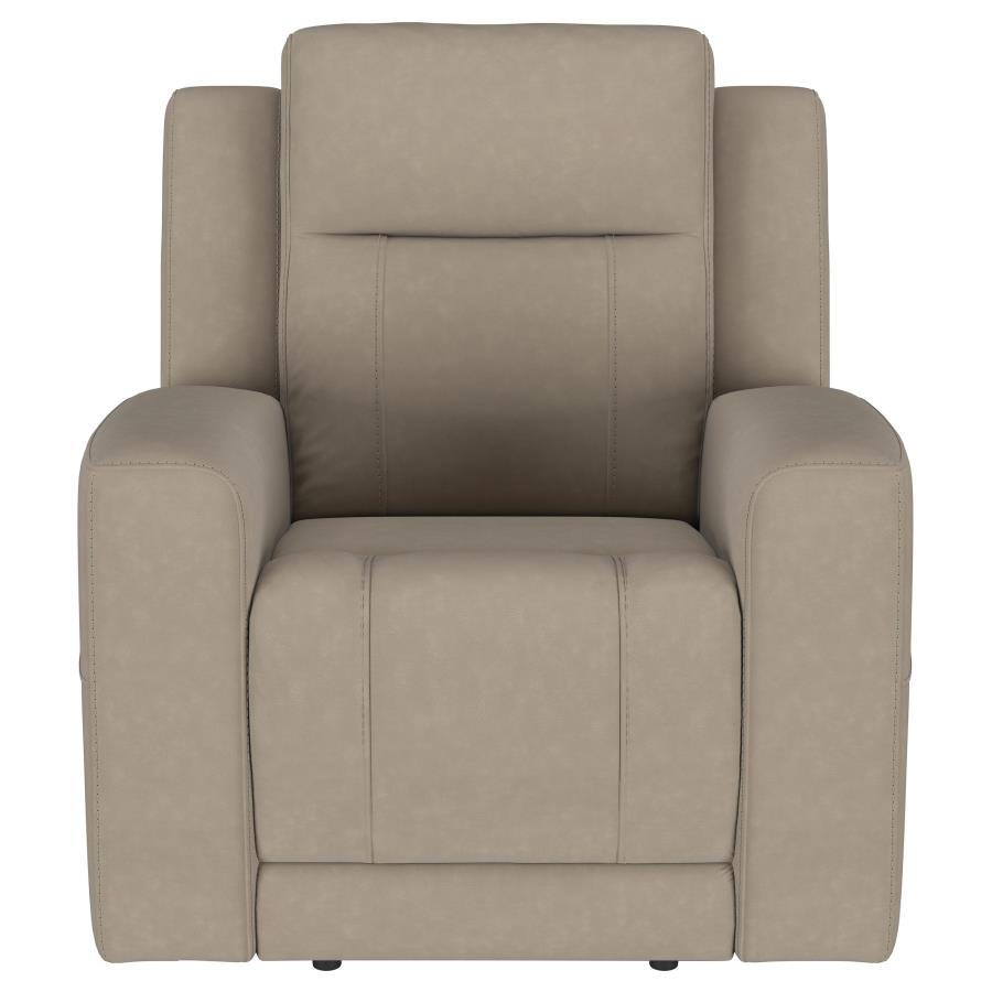 (image for) Brentwood Upholstered Recliner Chair Taupe