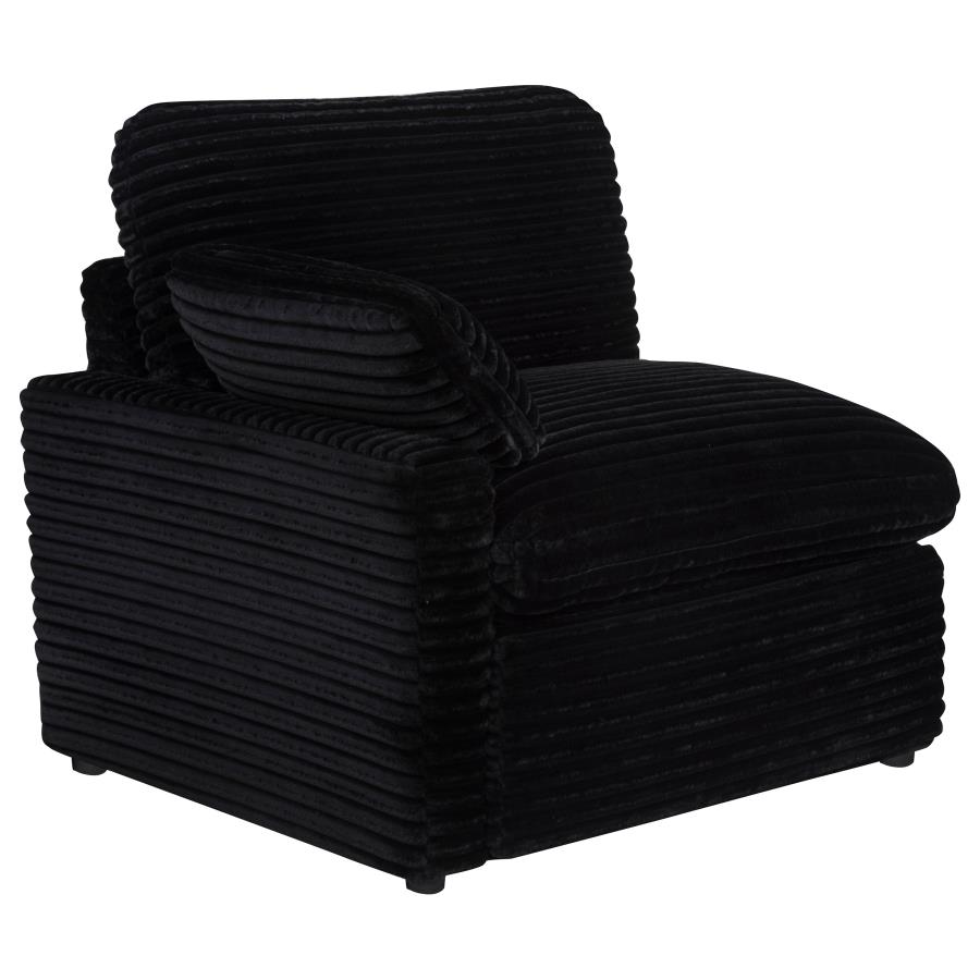 Collins Modular Power Loveseat Black