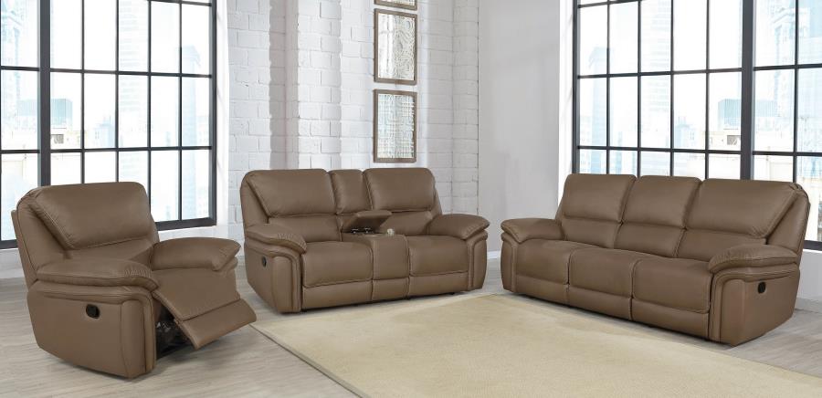 Modal Additional Images for Breton Upholstered Tufted Back Motion Loveseat