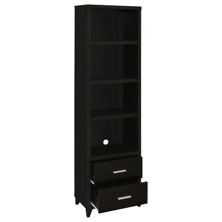 Lewes 4-piece 60-inch TV Entertainment Center Cappuccino