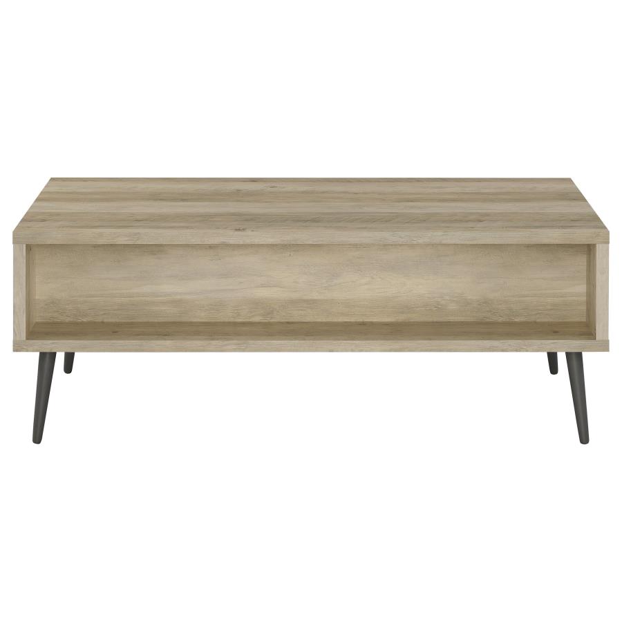 Welsh 2-piece Coffee and End Table Set Distressed Pine