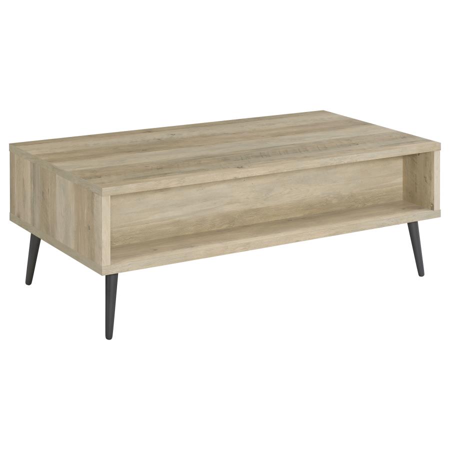 (image for) Welsh 1-drawer Engineered Wood Coffee Table Antique Pine