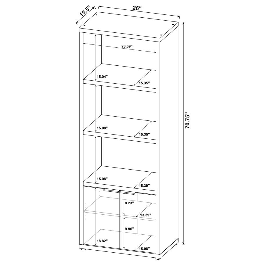 (image for) Tabby 3-piece 60" TV Entertainment Center Mango