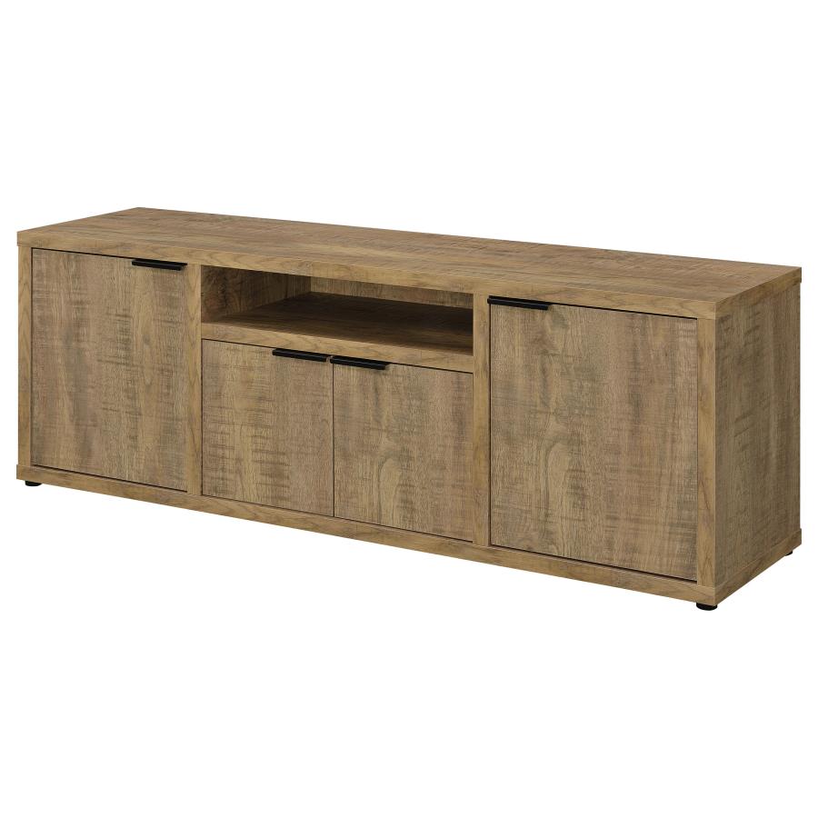 (image for) Tabby 4-door Engineered Wood 60" TV Stand Mango