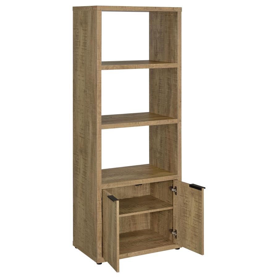 (image for) Tabby 3-shelf Engineered Wood Media Tower Mango