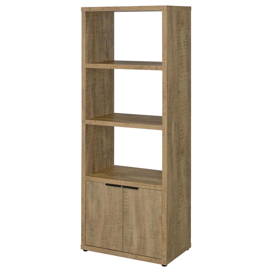 (image for) Tabby 3-shelf Engineered Wood Media Tower Mango