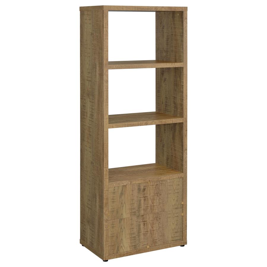 (image for) Tabby 3-shelf Engineered Wood Media Tower Mango