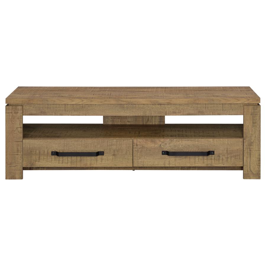 (image for) Elkton 2-drawer Engineered Wood 59" TV Stand Mango