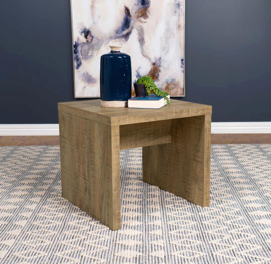 (image for) Lynette Square Engineered Wood End Table Mango