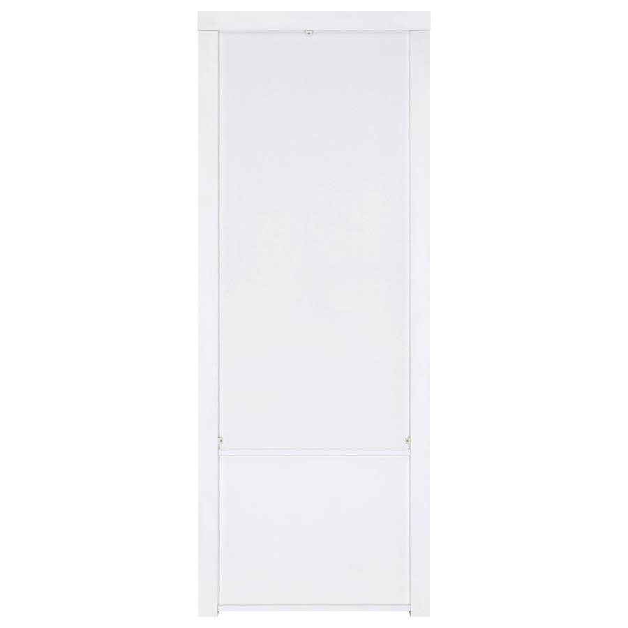 (image for) Jude 3-shelf Engineered Wood Media Tower High Gloss White