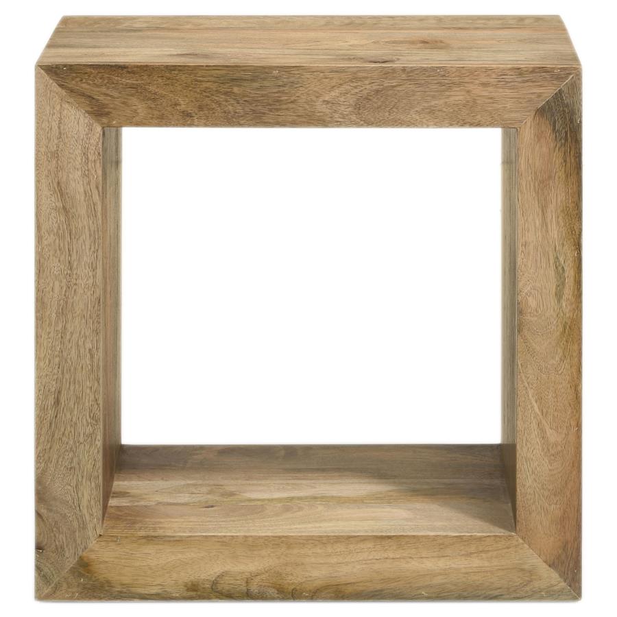 (image for) Benton Rectangular Solid Wood End Table Natural