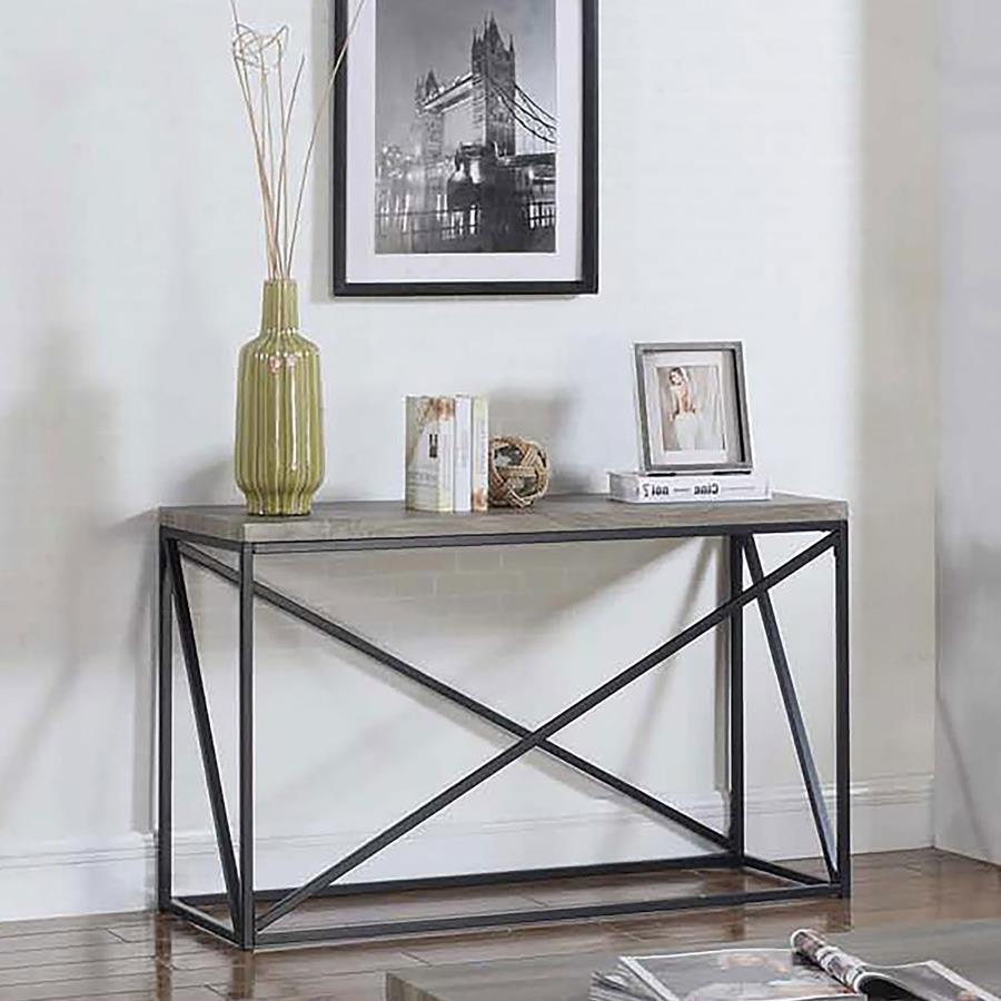 (image for) Birdie Rectangular Entryway Console Table Sonoma Grey