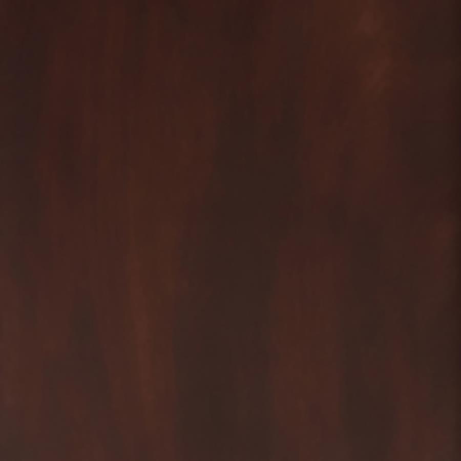 Jenna Round Marble Top Mango Wood Side End Table Brown