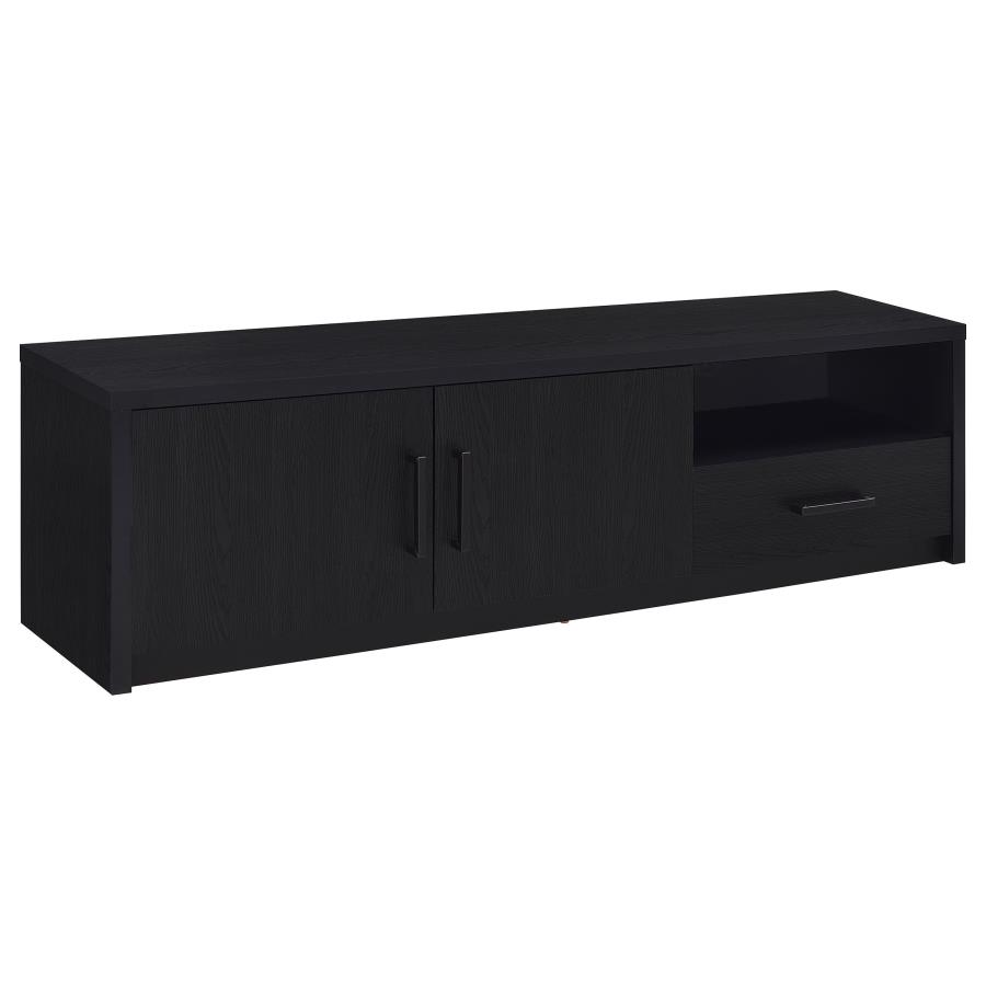 (image for) Murray 70-inch 2-door TV Stand Media Console Black